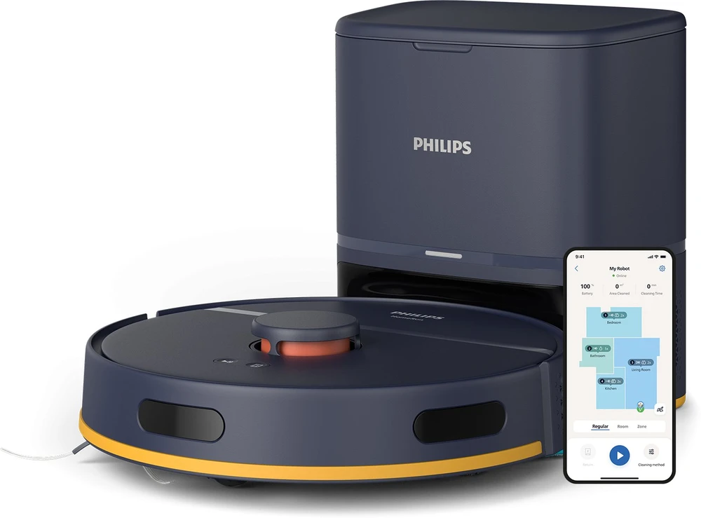 „Philips HomeRun 2000 Series Aqua“ drėgno ir sauso valymo robotas XU2100/15