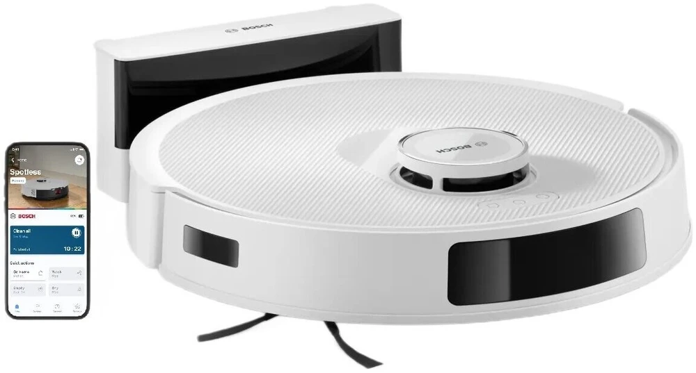 Bosch Dulkių siurblys-robotas "Spotless Advanced", baltos spalvos