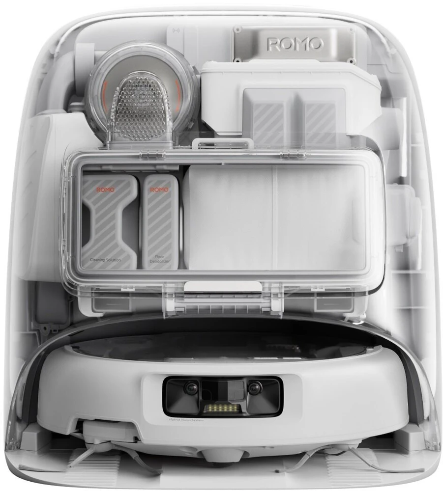 Plaunantis robotas siurblys su stotele DJI ROMO P  / CP.CR.00000052.01