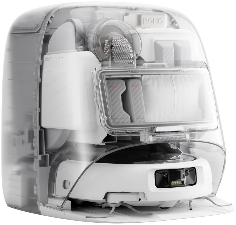 Plaunantis robotas siurblys su stotele DJI ROMO P  / CP.CR.00000052.01