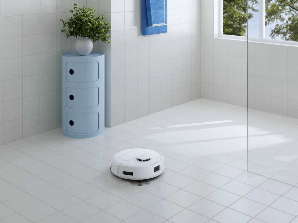 Dulkių siurblys - robotas Ecovacs DEEBOT mini Blue, Baltas
