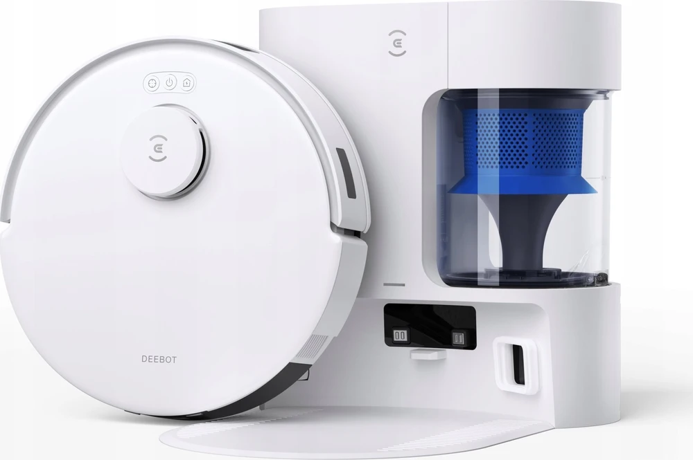 Ecovacs DEEBOT N20 PLUS dulkių siurblys-robotas, Baltas