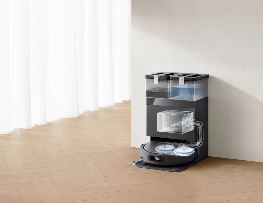 Robot sprzątający Ecovacs DEEBOT T30e OMNI 0,26 l juoda (DEEBOT T30E Juodas EU)