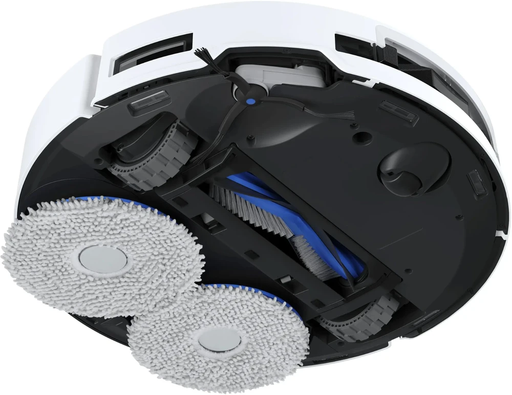 Ecovacs Robotinis dulkių siurblys | DEEBOT T50 OMNI Gen3 | Veikimo laikas (maks.) 210 min | Šlapias ir sausas valymas | 5200 mAh | Baltas | 25000 Pa