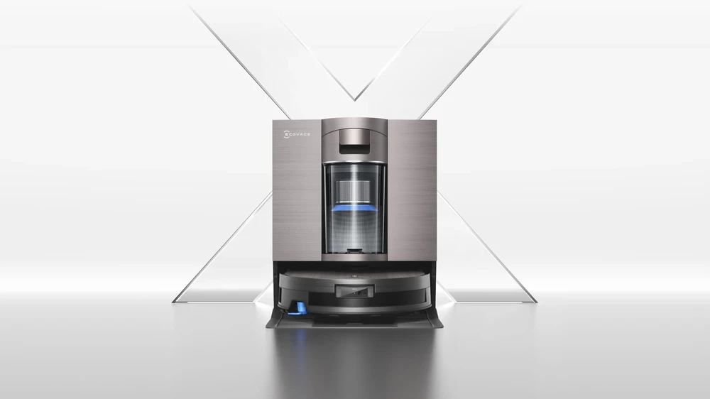 Dulkių siurblys - robotas Ecovacs DEEBOT X11 OmniCyclone, Juodas