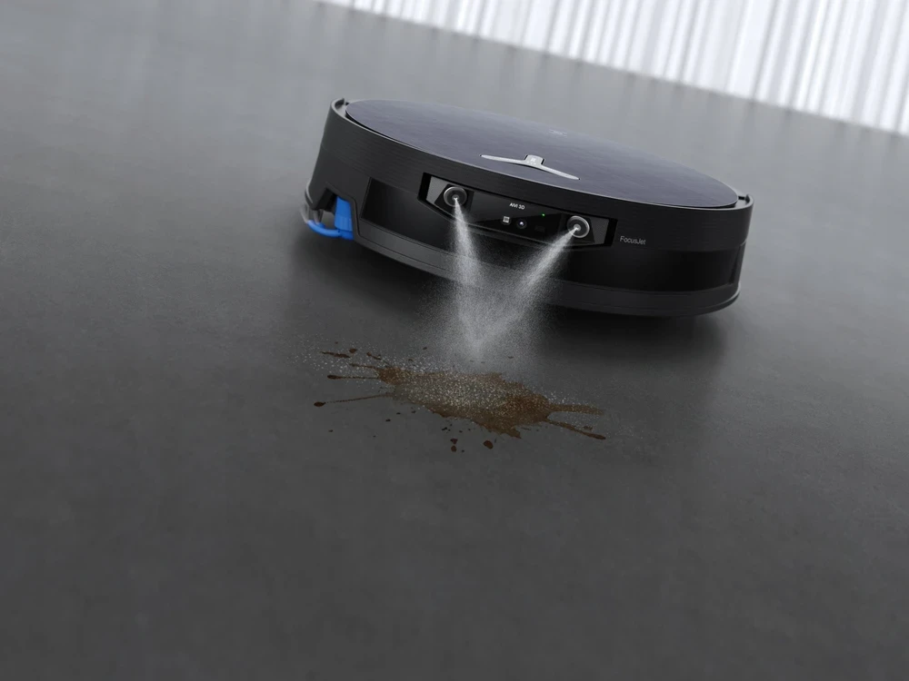 Dulkių siurblys-robotas ECOVACS DEEBOT X12 OmniCyclone, Juodas