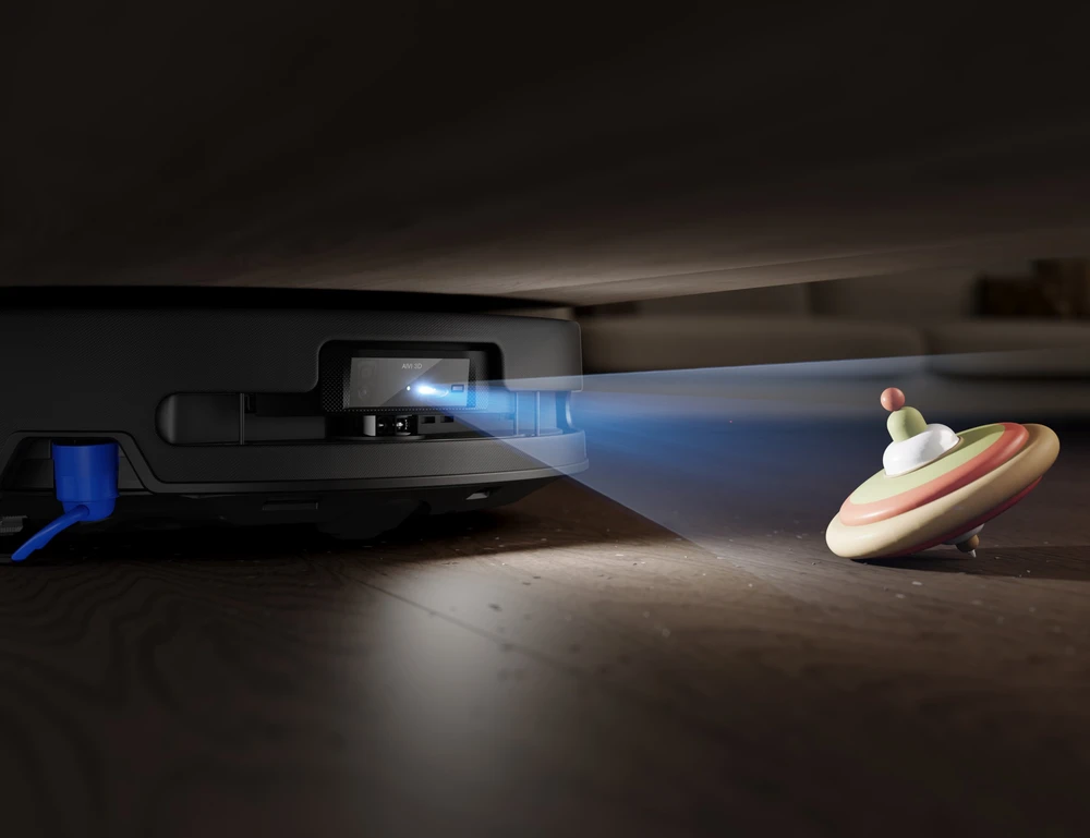Dulkių siurblys - robotas Ecovacs DEEBOT T90 PRO OMNI, Juodas