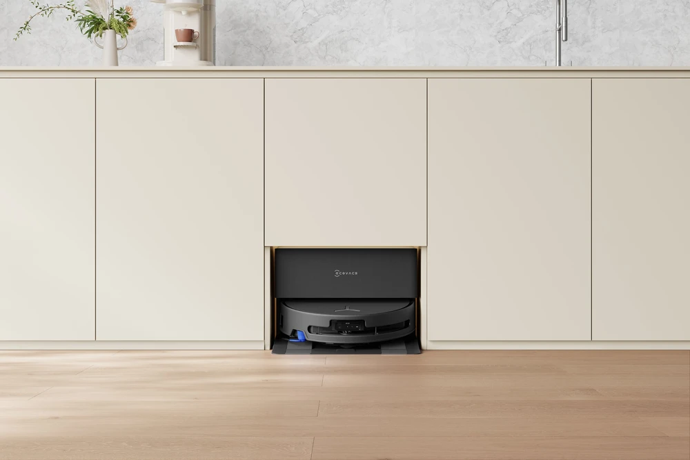 Dulkių siurblys - robotas Ecovacs DEEBOT T90 PRO OMNI, Juodas