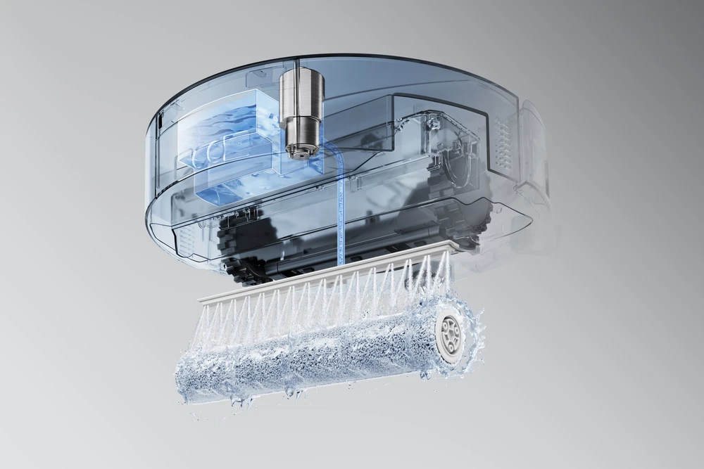 Dulkių siurblys - robotas Ecovacs DEEBOT T90 PRO OMNI, Juodas