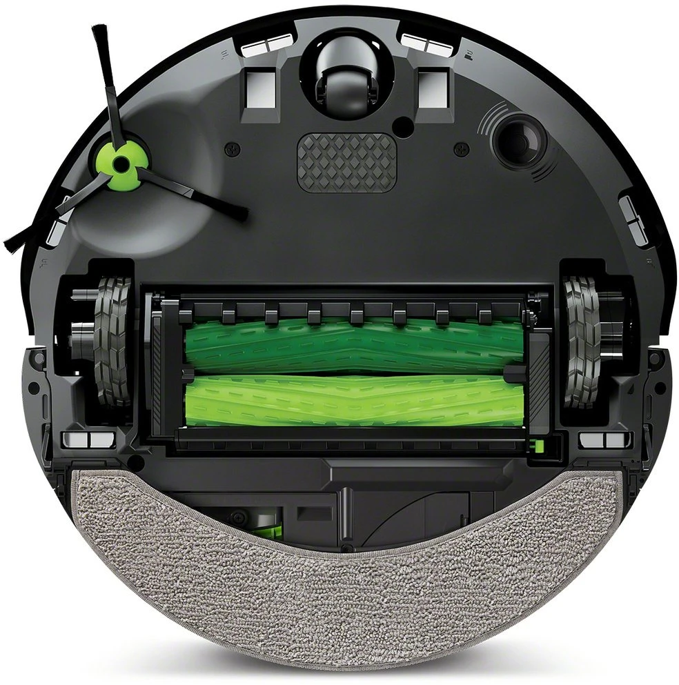 Dullkių siurblys - robotas  iRobot Roomba Combo 10 Max  su  AutoWash stotimi, Juodos spalvos