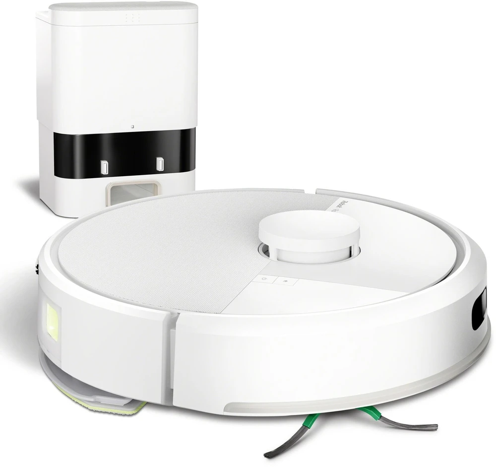 Dulkių siurblys - robotas iRobot Roomba 105 Combo su AutoEmpty stotele, baltas