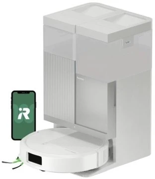 iRobot Roomba Plus 415 Combo Robot Dulkių Siurblys Baltas + AutoWash Dock