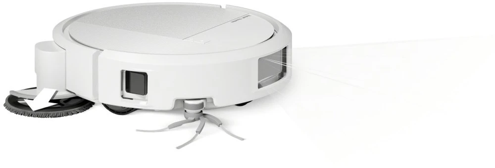 iRobot Roomba Combo 575 baltas robotas dulkių siurblys + AutoWash įkrovimo stotelė