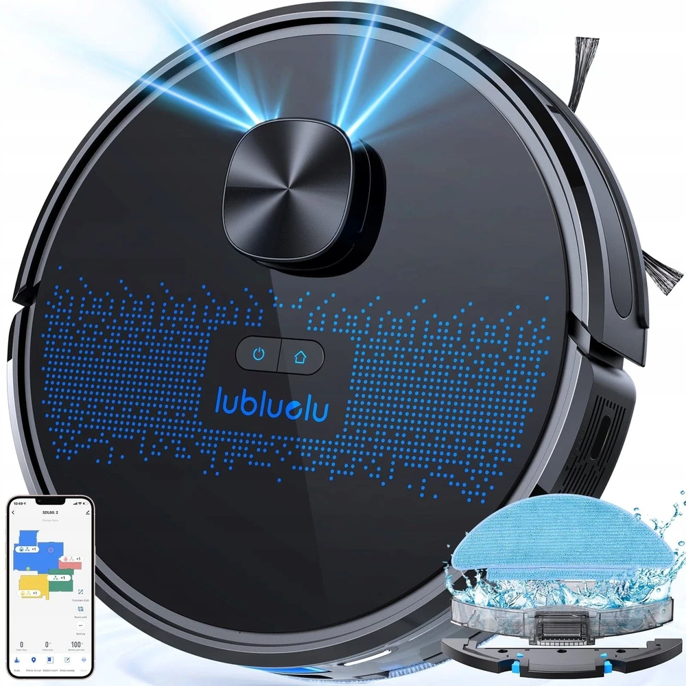 Lubluelu SL60D valymo robotas (juodas)