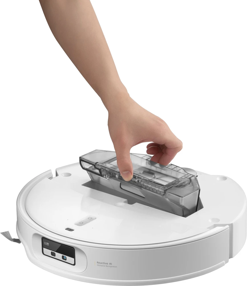 Dulkių siurblys-robotas Roborock Qrevo Edge 2 Pro, Baltas