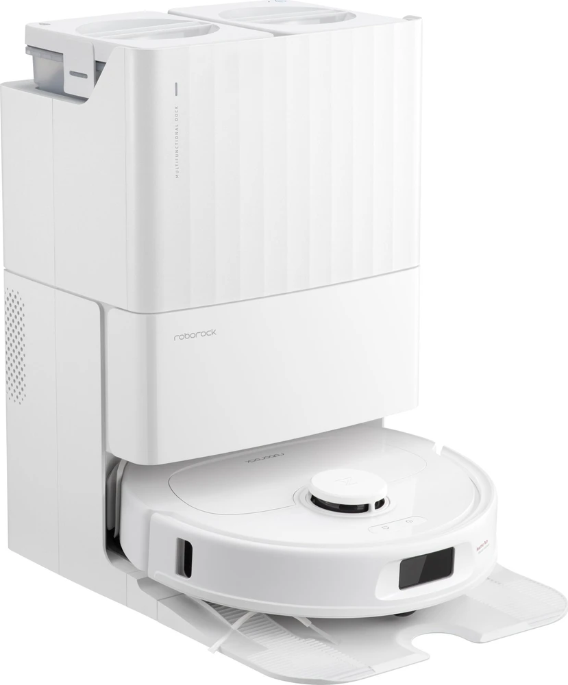 Dulkių siurblys - robotas Roborock Qrevo Plus, Baltos spalvos