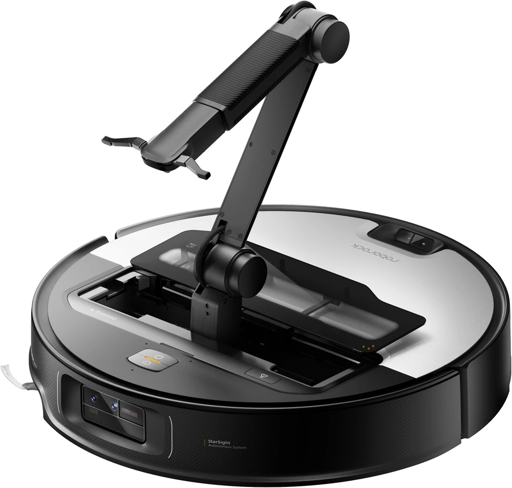 Roborock Saros Z70 robotas dulkių siurblys, baltas