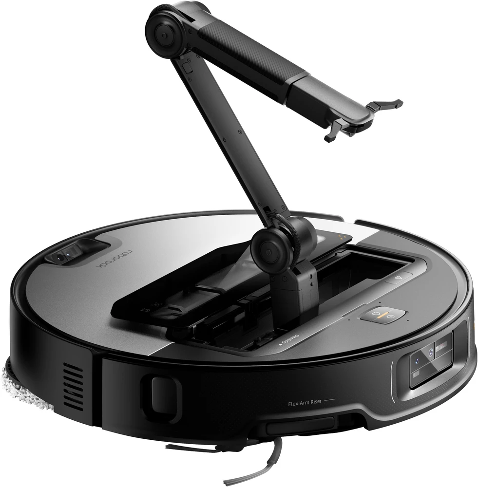 Roborock Saros Z70 robotas dulkių siurblys, baltas