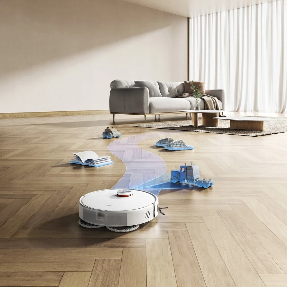 Dulkių siurblys - robotas Xiaomi S40 Pro EU, baltos spalvos