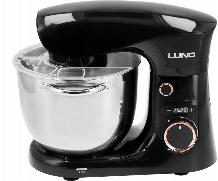 Plakiklis Toya Sa Poland Planetarinis mikseris | 1500 W | 5L | 10 greičių + turbo | timer (67813)