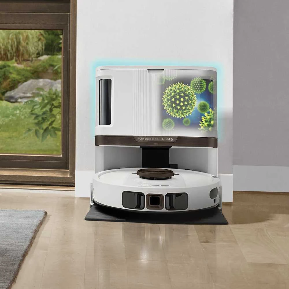 Robotas Shark RV2800ZEEUWH dulkių siurblys ir šluostė