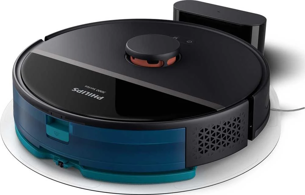 Philips Dulkių siurblys - robotas HomeRun 3000 Series Aqua XU3000/01, Juodas