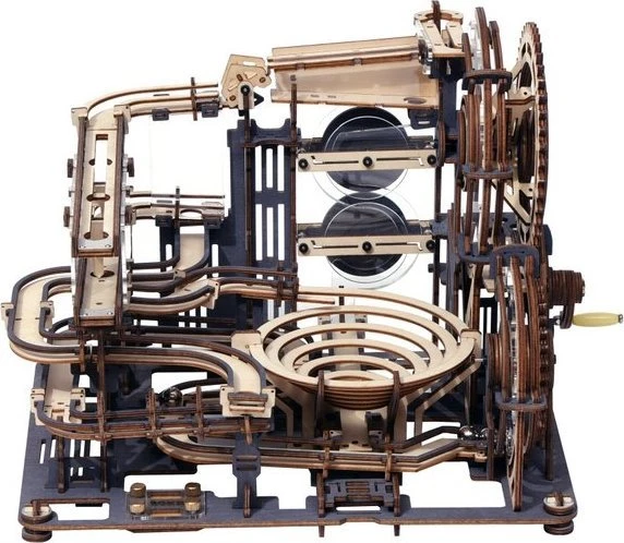 Robotime 3D medinis mechaninis konstruktorius Naktinis miestas
