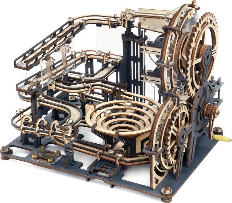 Robotime 3D medinis mechaninis konstruktorius Naktinis miestas