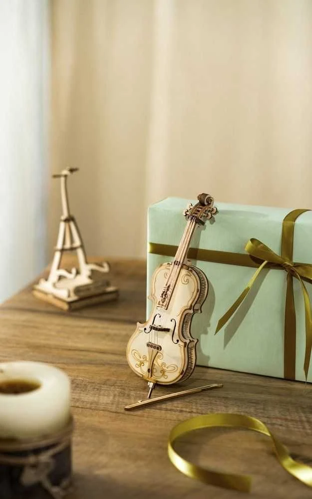 Robotime 3D medinis konstruktorius Violončelė