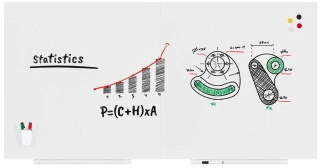 Rocada Skin Whiteboard Professional DUO