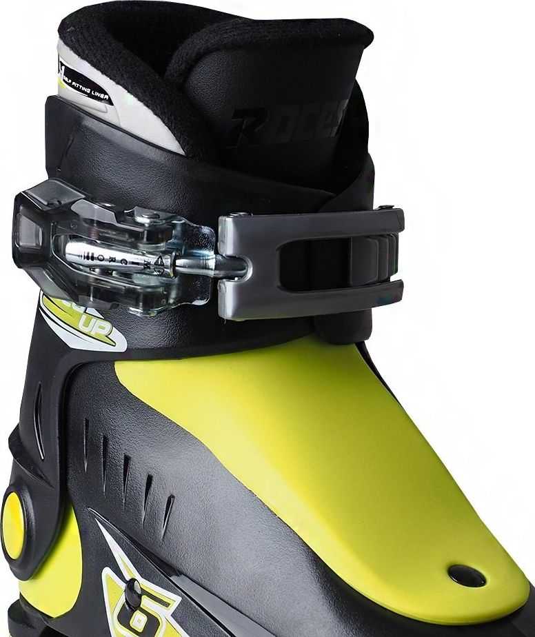 Roces Idea Up Slidinčiosios Batai Juoda Ir Lime Jr 450490 18