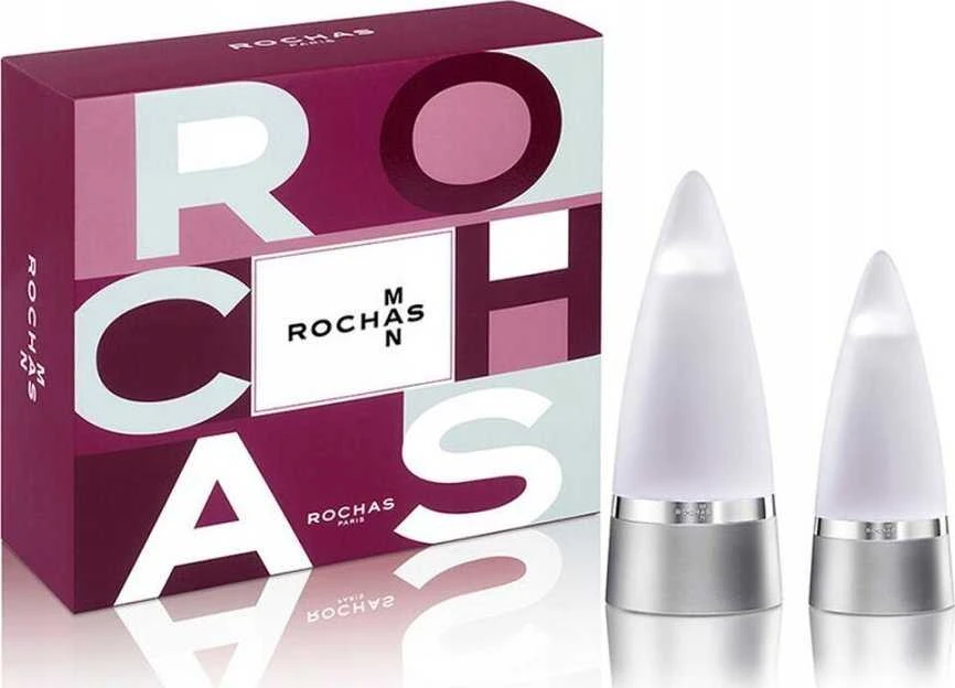 "Rochas Man" tualetinis vanduo su purškikliu 100 ml, 2 vnt
