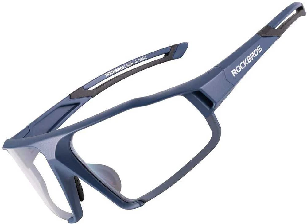 Rockbros SP216BL photochromic UV400 dviratininko akiniai – mėlynos spalvos