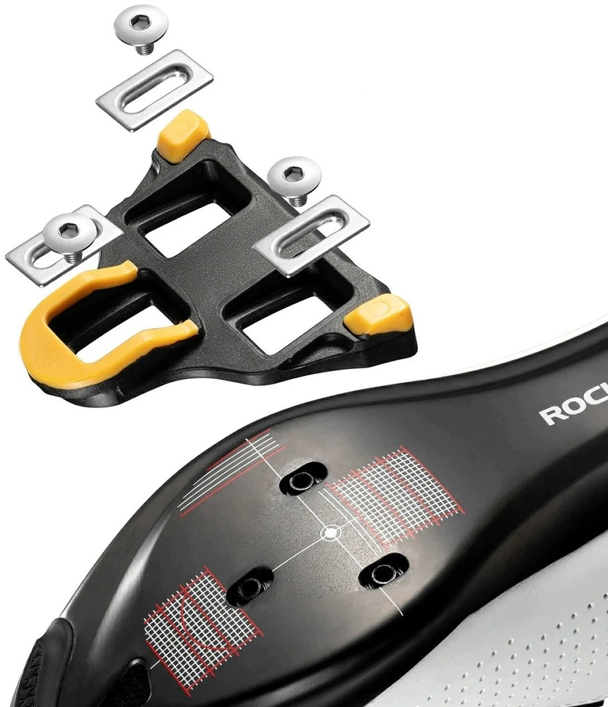 Rockbros RD9 Shimano SPD-SL anglies pluošto ir titano lydinio pedalai - Juodas
