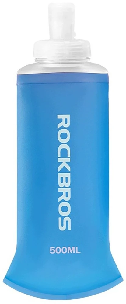 Gertuvė Rockbros 35210027002 minkšta kolba, tekančio vandens buteliukas, 500 ml - mėlynas