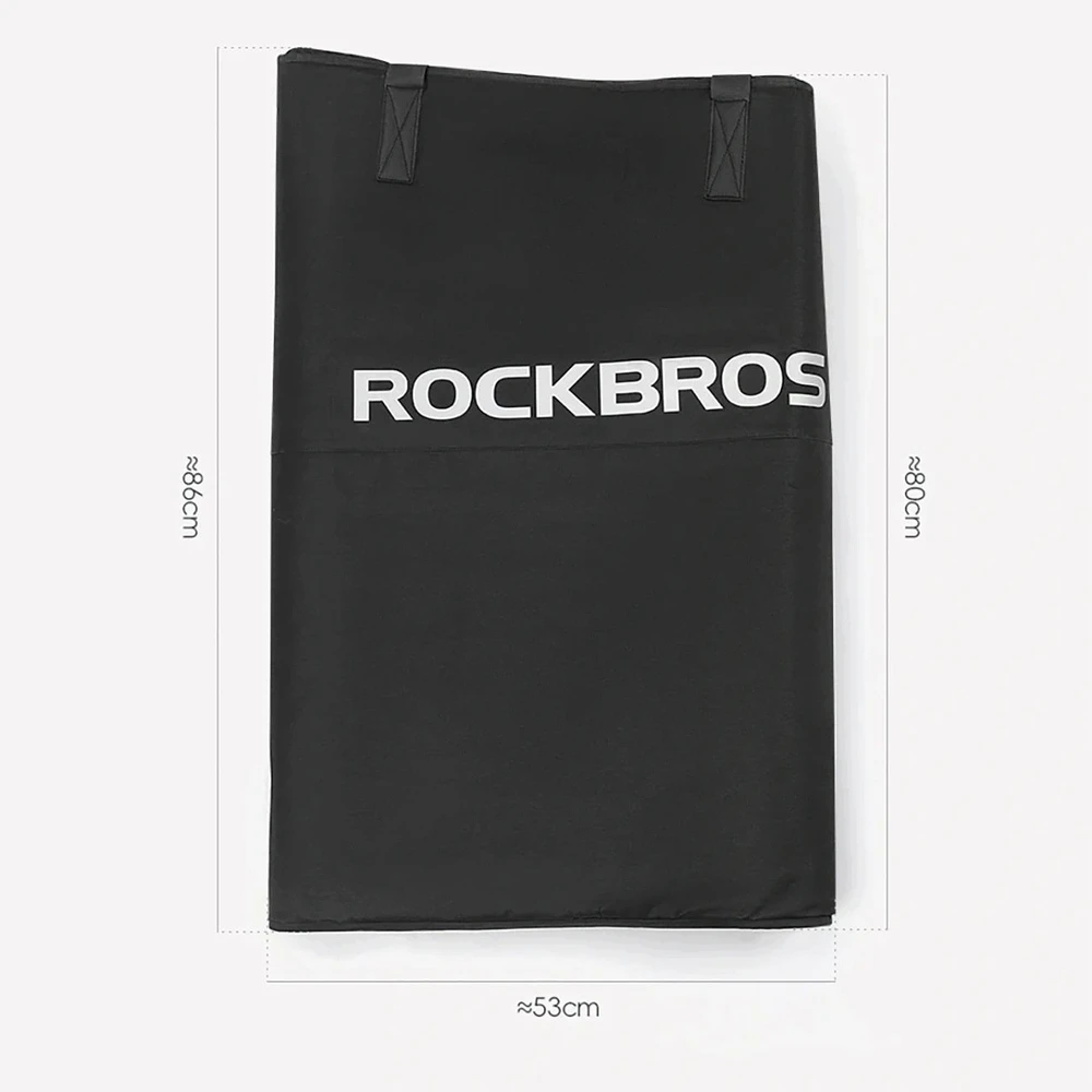 Rockbros D002 Elastinis nešiojimo dėklas 26 colių plento ir kalnų dviračiams - Juodas