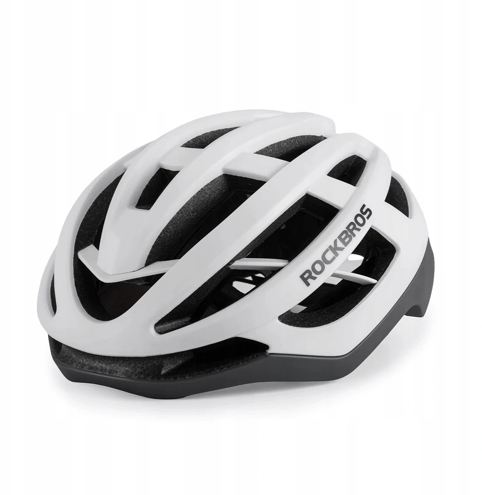 Rockbros HC-58WG-L Bike Helmet 58-61 cm - Baltas-Gray