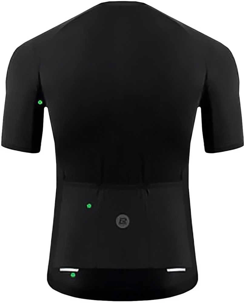 Rockbros cycling jersey 15120002003 short sleeve L – juodos spalvos