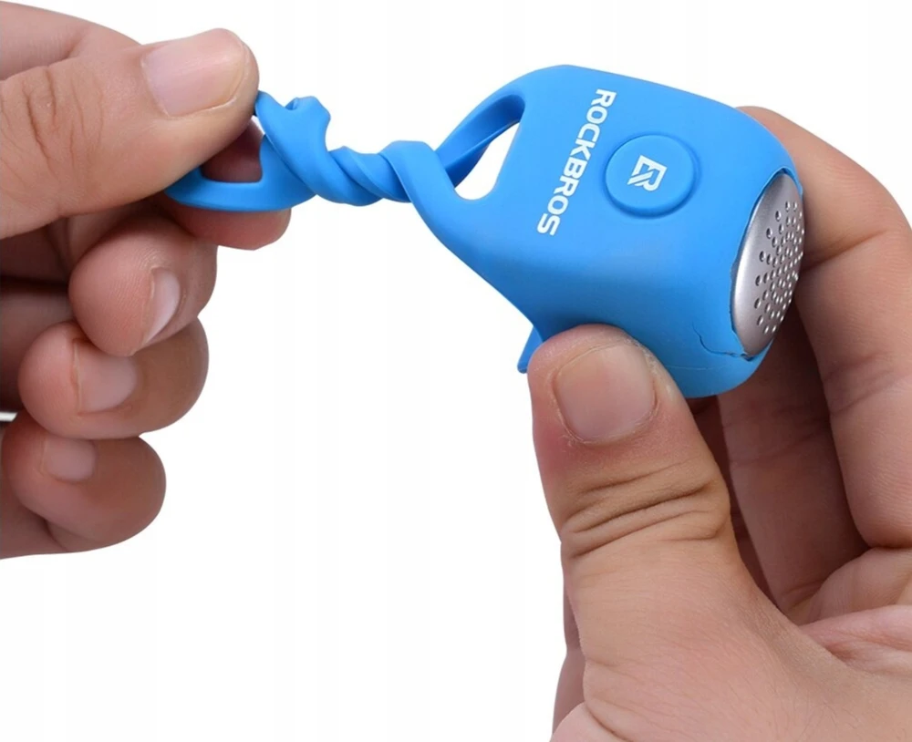 Rockbros CB1709BU elektroninis dviračio skambutis – mėlynas