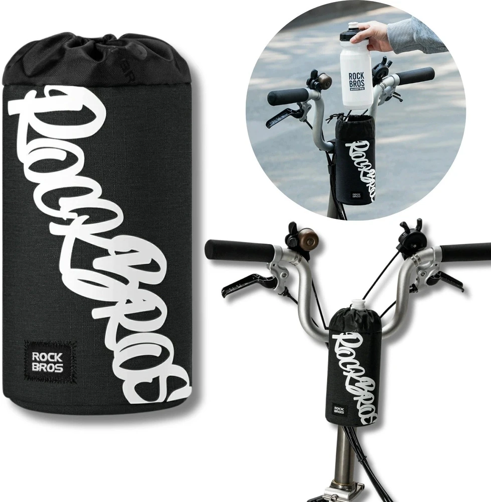 Rockbros G004 Flash Journey 1L Vanduo Bottle Bag - Juodas