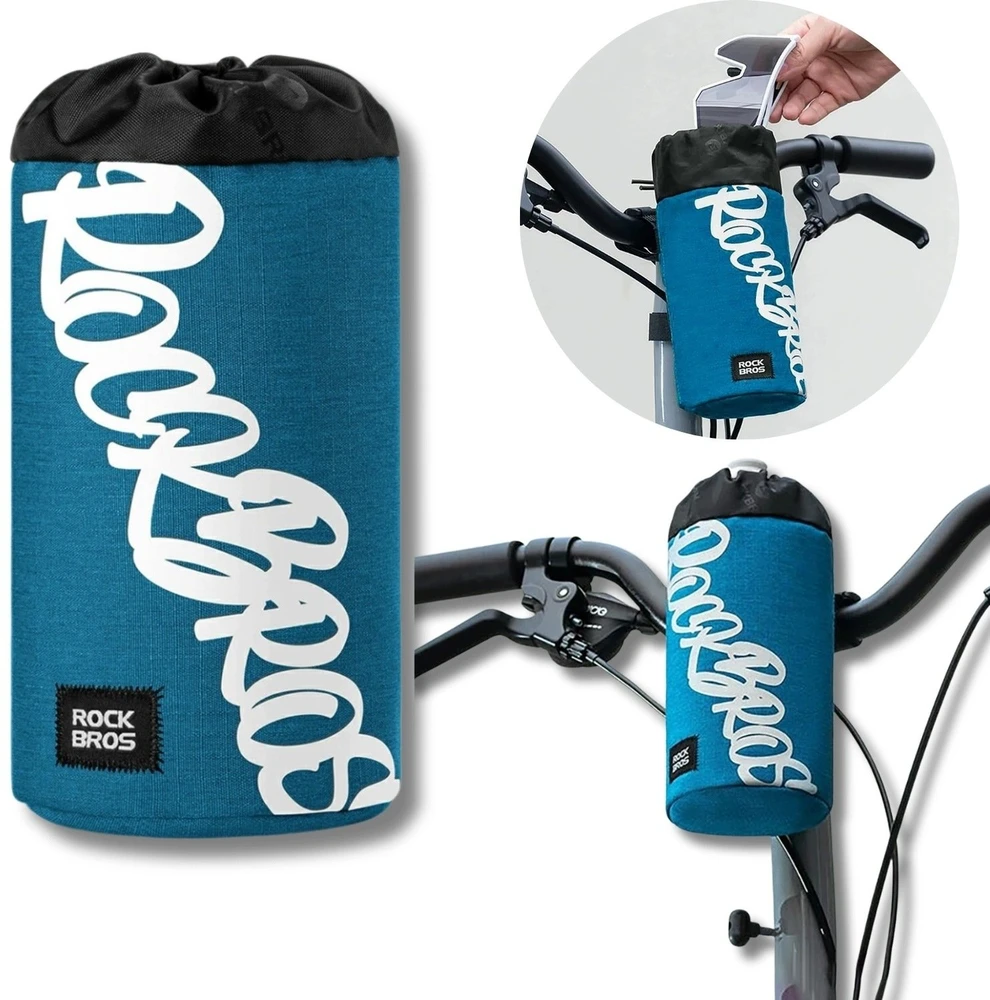 Rockbros G004 Flash Journey 1L Vanduo Bottle Bag - Mėlyna