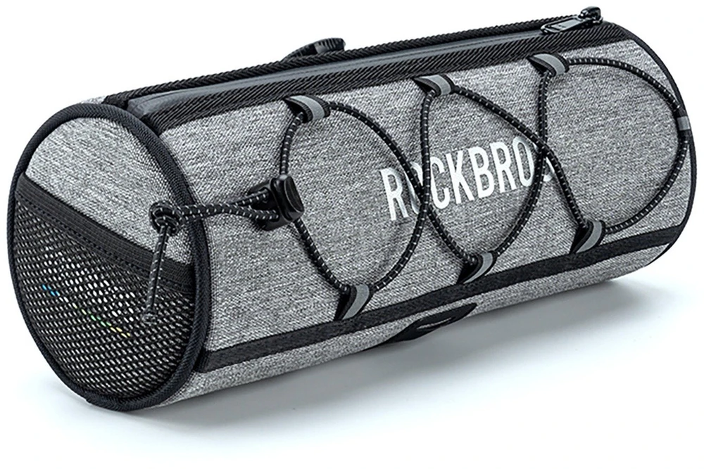 Rockbros TL002 ROAD TO SKY 1.5L Atsparus vandeniui Handlebar Bike Bag - Gray