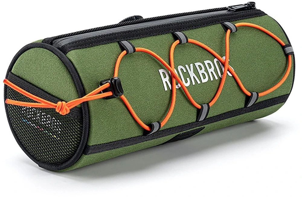 Rockbros TL002 ROAD TO SKY 1.5L Handlebar Bike Bag Atsparus vandeniui - Žalias