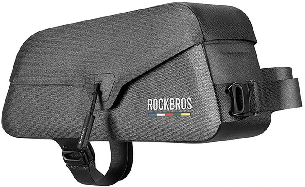 Rockbros AS-134 ROAD TO SKY 0.9L Frame Bag Atsparus vandeniui - Juodas