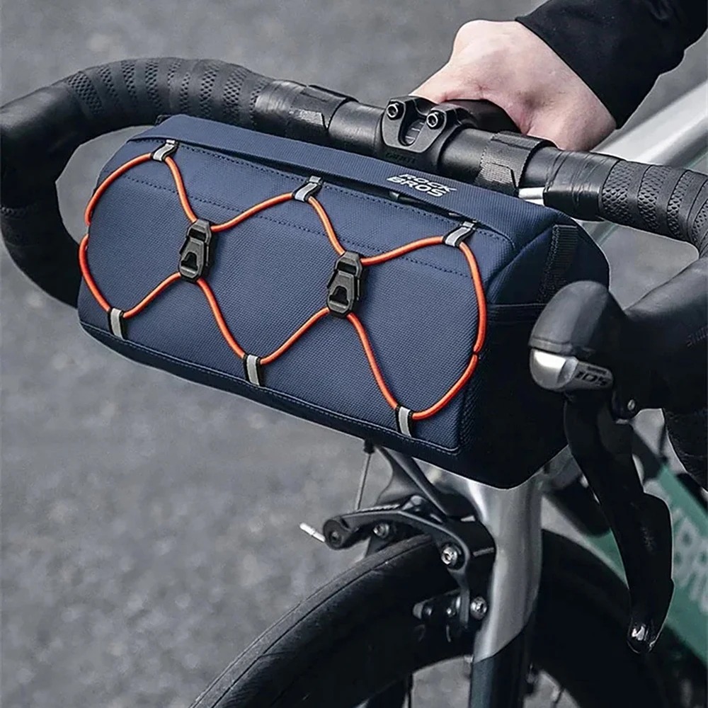 Rockbros 30110054002 bicycle handlebar bag 2.2 l – mėlynas