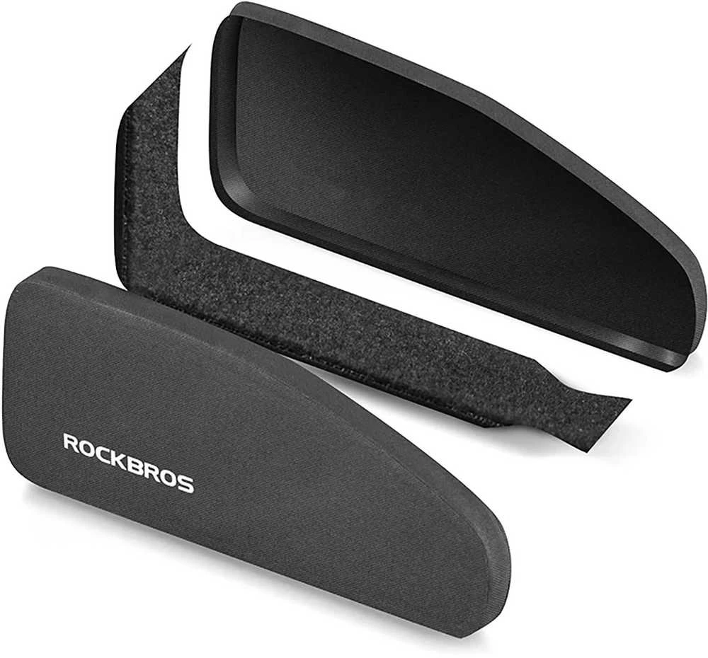 Rockbros AS-019 bicycle frame bag waterproof 1.5 l – juodos spalvos