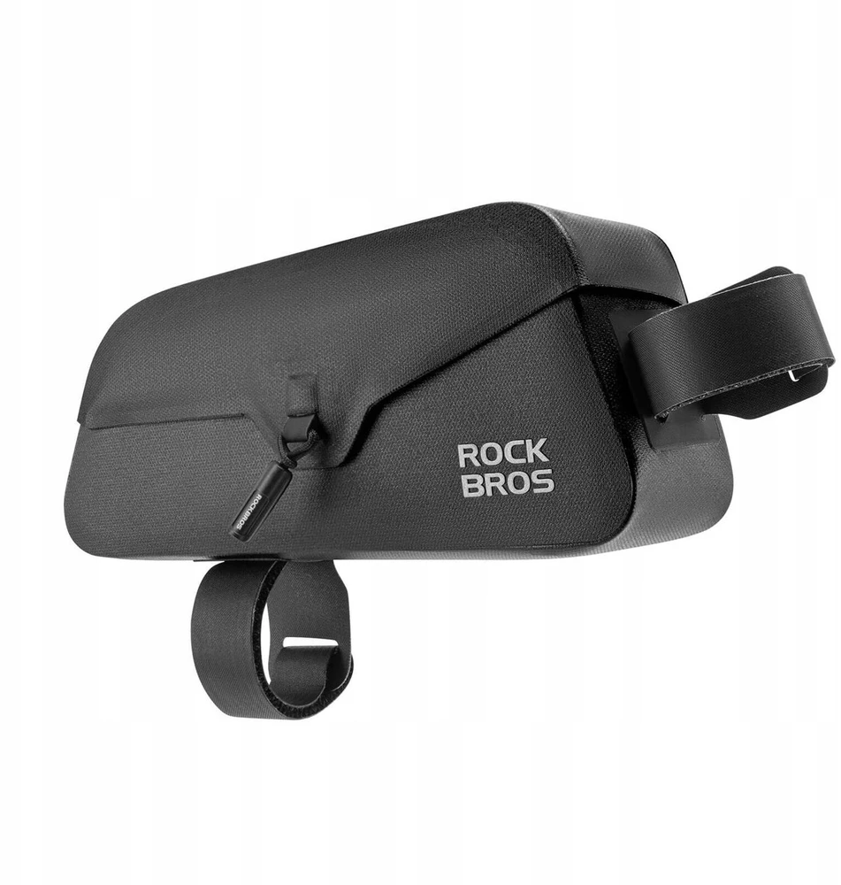 Rockbros 30120122002 Atsparus vandeniui Bicycle Frame Bag with Magnetic Closure 0.9L - Juodas