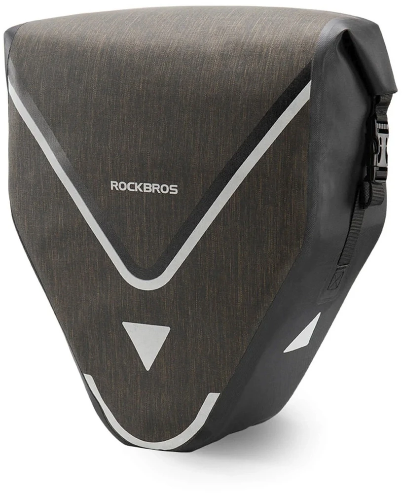 Rockbros AS-001-3BG Atsparus vandeniui 20L Bike Pannier Rack Bag - Juodas