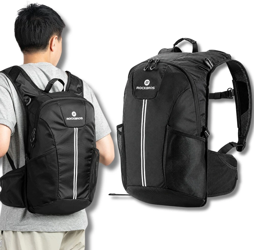 Rockbros H9 miesto kuprinė 20 l, lengva, vandeniui atspari - juodas