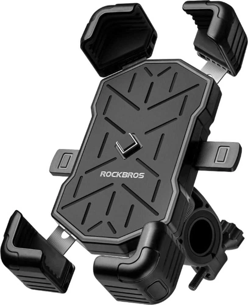 Rockbros 25210030001 Bike Phone Holder for Handlebars – juodos spalvos